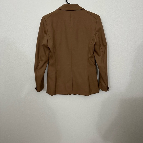 Rag + Bone Double-Breasted Preston wool twill blend Women's Blazer jacket 6 - Picture 6 of 9